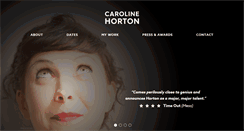 Desktop Screenshot of carolinehorton.net